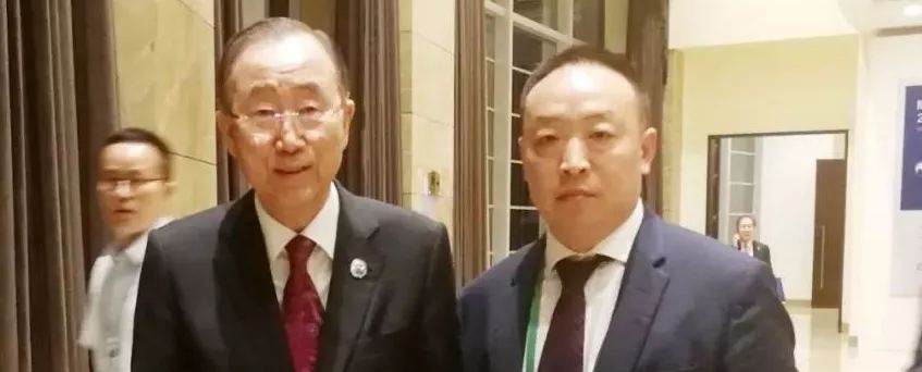 看国内真人顶级操逼视频联合国第八任秘书长潘基文会见赵章栓会长